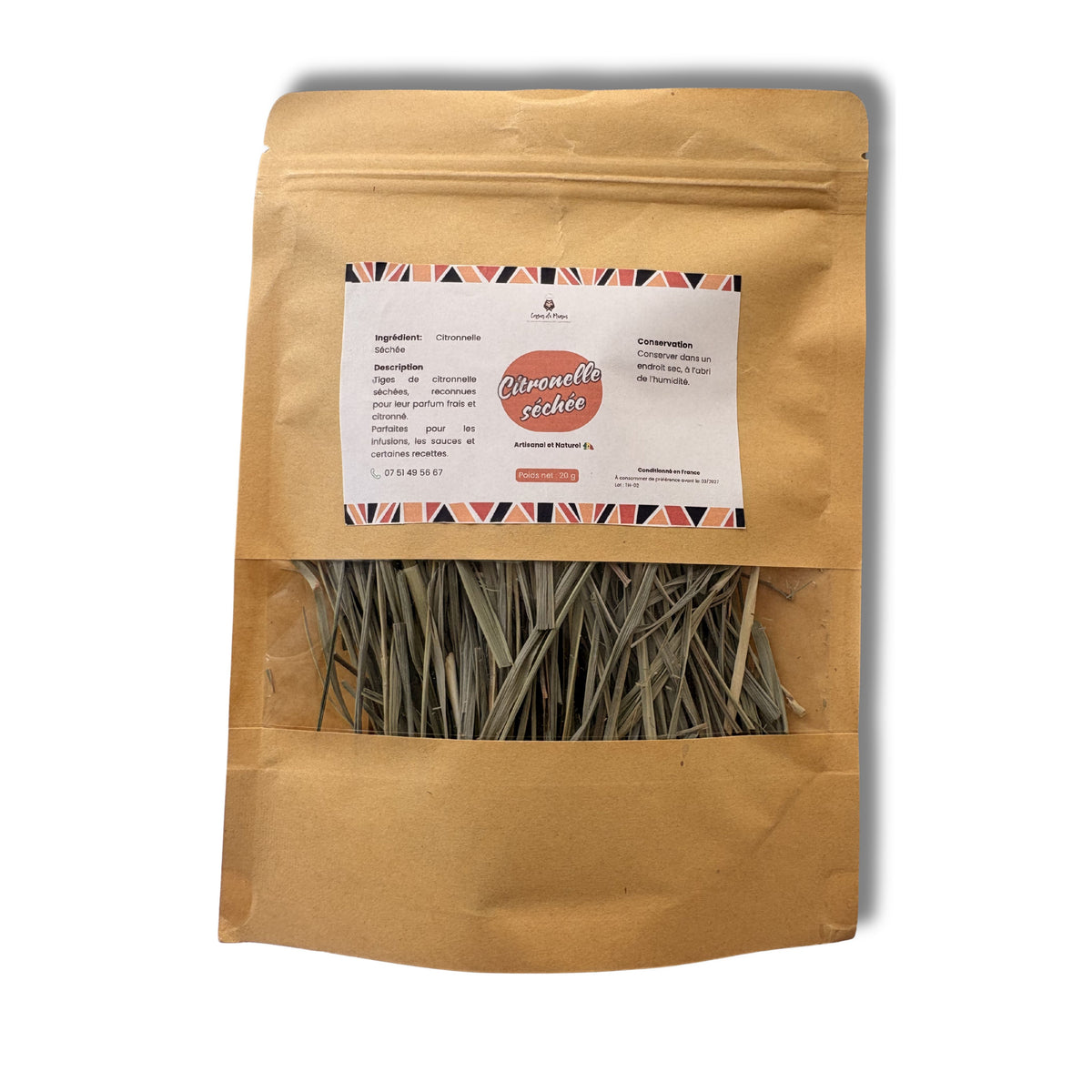 Citronnelle séchée